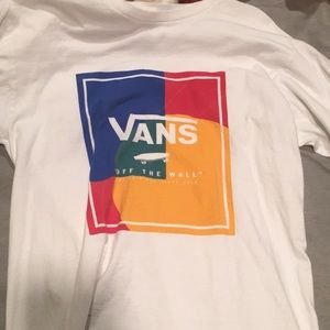 Vans long sleeve shirt medium
